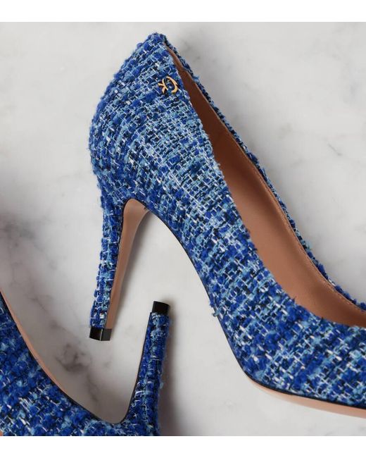 Pumps Gianvito 85 di Gianvito Rossi in Blue