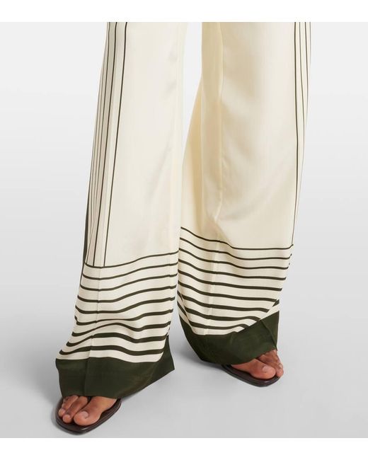 Sir Natural Weite Hose Leilana Aus Crepe De Chine