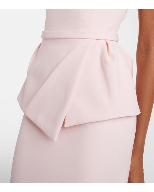 Safiyaa Pink Flaminella Midi Dress