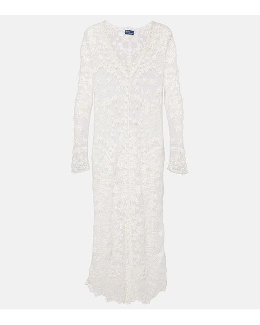 Vestido de algodon Polo Ralph Lauren de color White