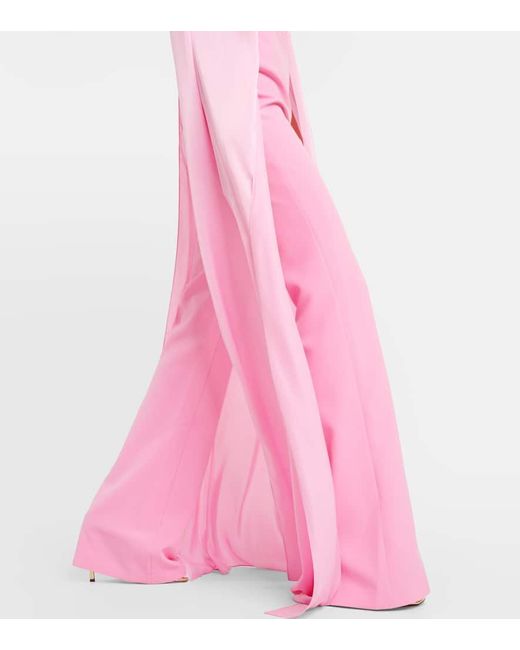 Jumpsuit Bianca con cut-out di Safiyaa in Pink
