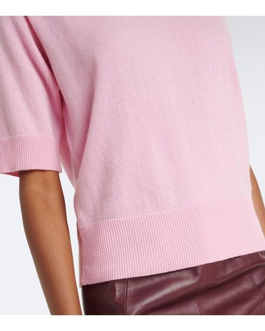 Jardin Des Orangers Pink Cashmere Sweater