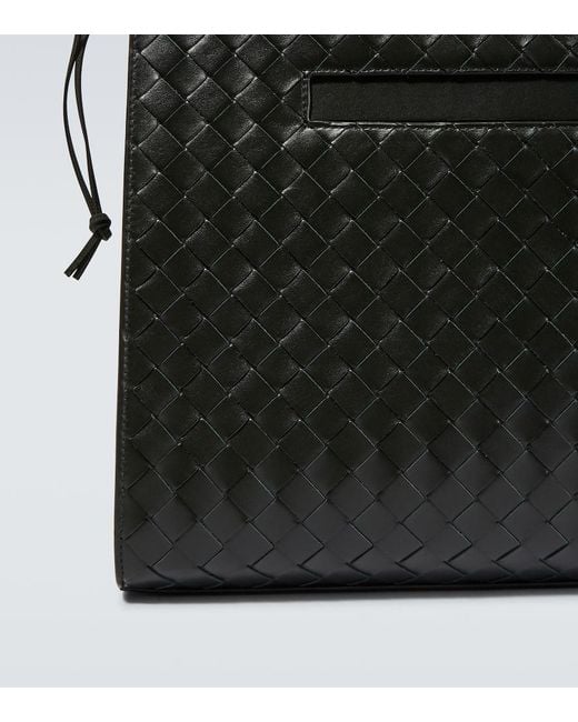 Bottega Veneta Tote Cargo Aus Leder in Black für Herren