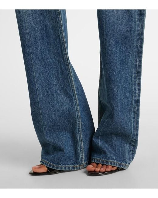 Alaïa Blue Bootcut Jeans