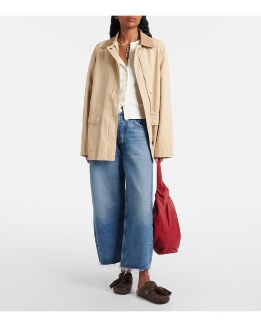 Citizens of Humanity White Kari Ribbed-Knit Cardigan
