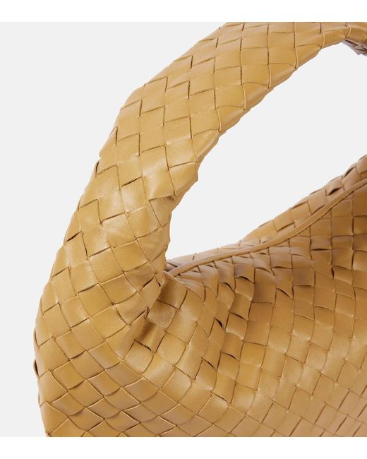 Bottega Veneta Brown Hop Intrecciato Leather Tote Bag