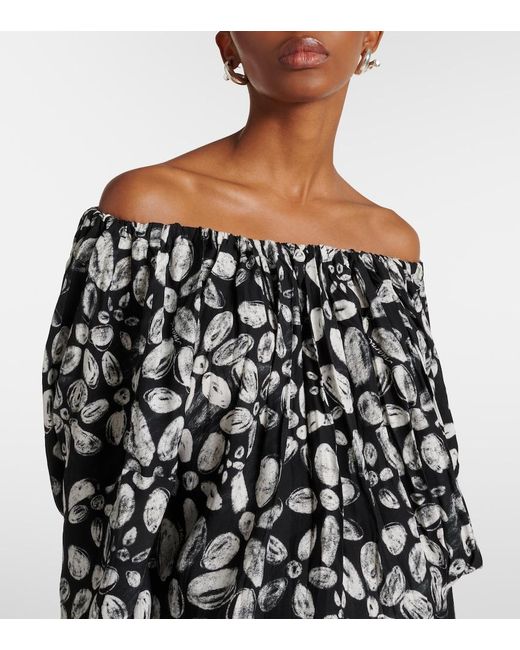 Marni Black Printed Blouse