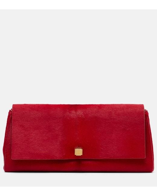 Clutch Audrey di Khaite in Red