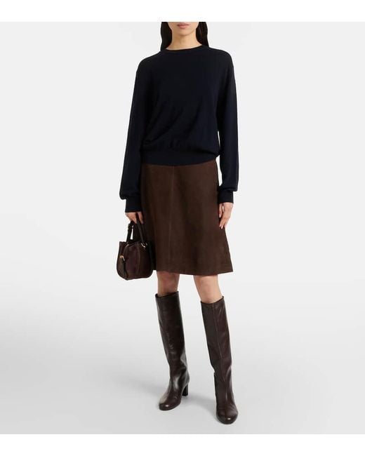 Pullover Greer di Lisa Yang in Blue