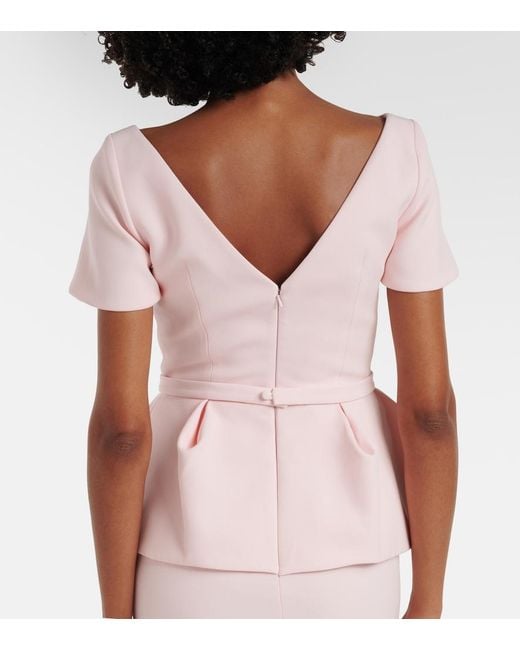 Safiyaa Pink Flaminella Midi Dress