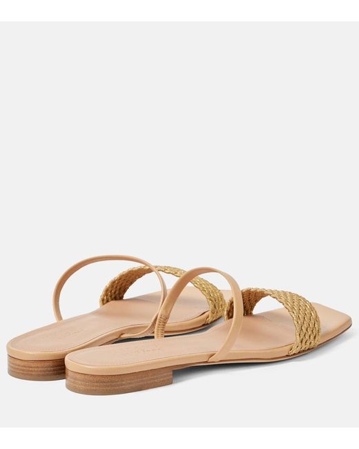 Malone Souliers Natural Frida 10 Woven Sandals