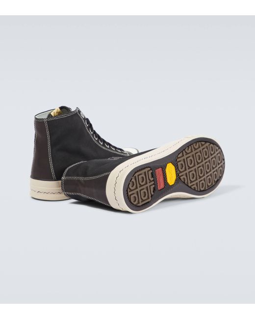 Visvim Black Skagway High-top Sneakers for men