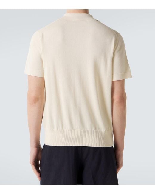 STÒFFA Natural Cotton Polo Shirt for men