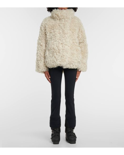 Goldbergh Natural Woolly Faux Fur Jacket