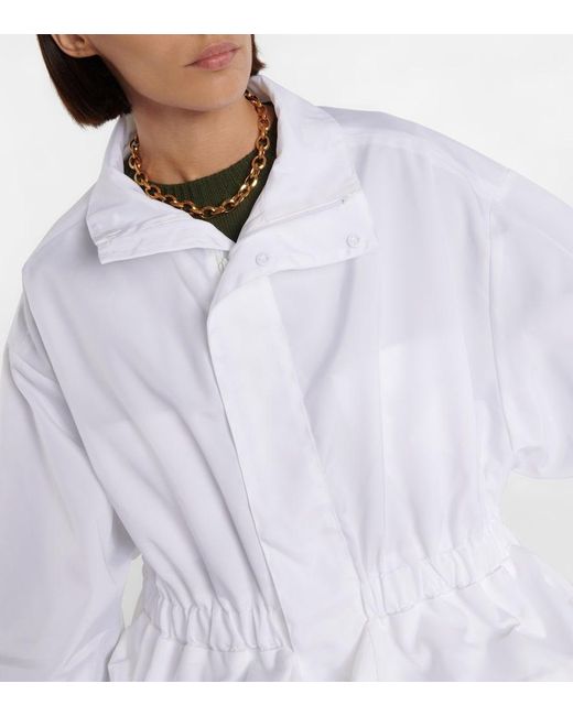 Wardrobe NYC White Utility Parka