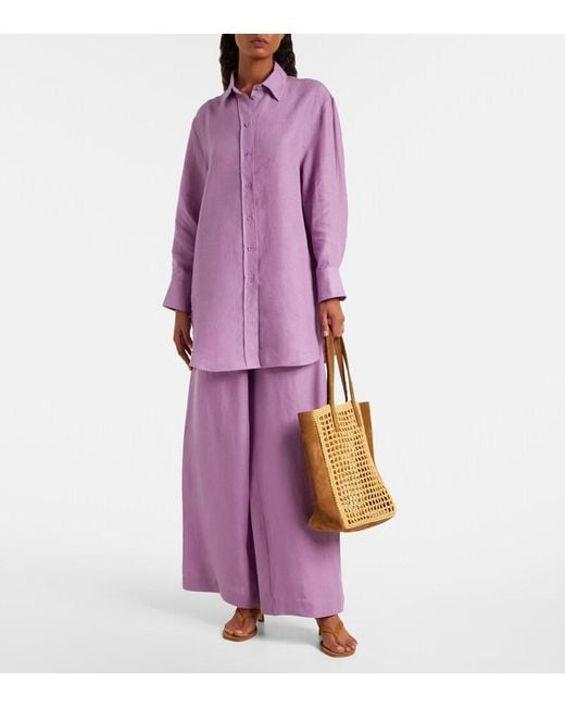 Pantaloni Select di Eres in Purple