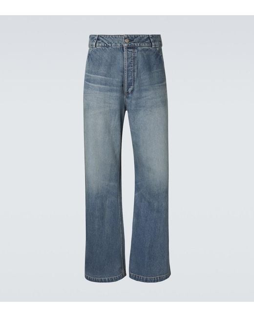 Fear Of God Blue Utility Straight Jeans for men