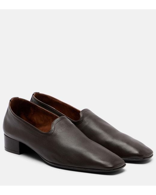Herbert Levine Brown Soft Touch 30 Leather Loafers