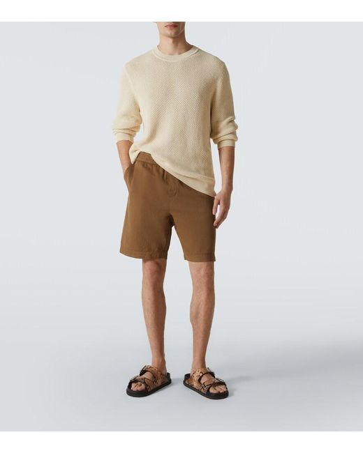 Pull En Coton Sunspel pour homme en coloris Natural