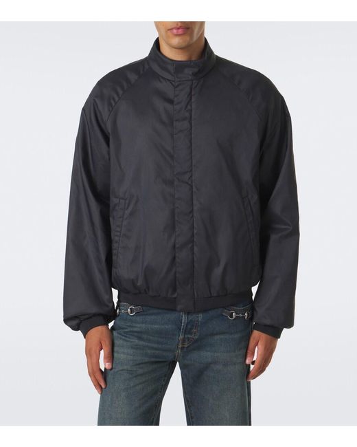 Gucci Black Padded Technical Blouson Jacket for men