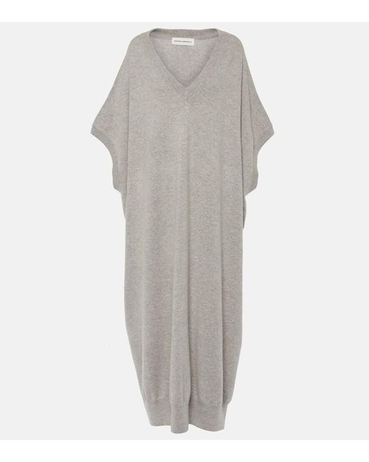 Extreme Cashmere Gray Maxikleid N°306 Earl