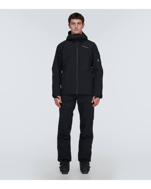 Peak Performance Black Alpine Gore-tex® Ski Jacket for men