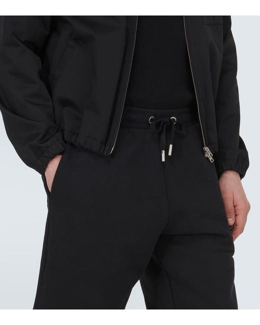 AMI Bermuda-Shorts Ami de Cour aus Fleece in Black für Herren