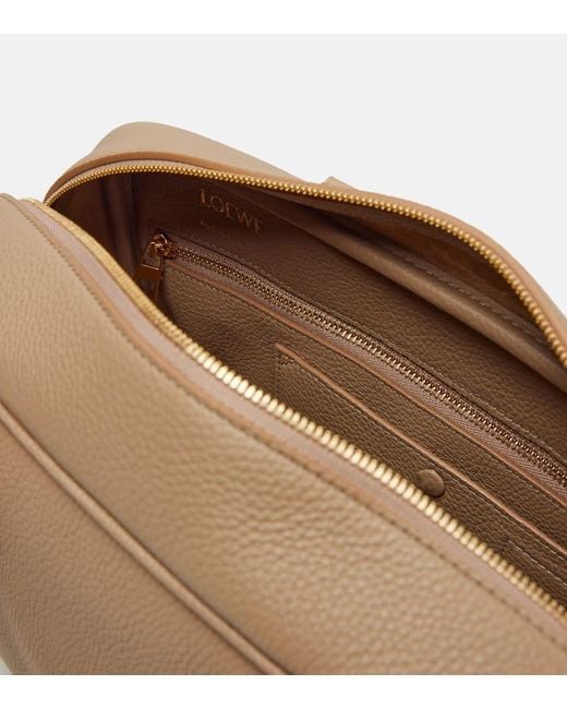 Loewe Brown Tote Bag Amazona 28 Aus Leder