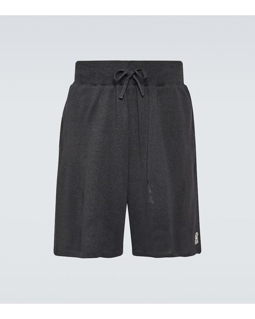 Undercover Gray Knit Shorts for men