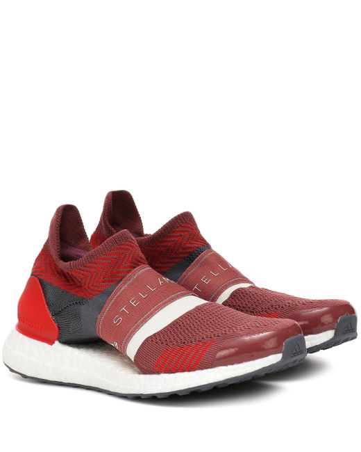 Adidas By Stella McCartney Red Ultraboost X 3d Sneakers