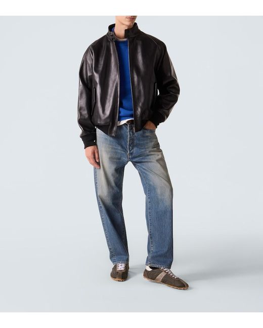 A.PRESSE Blue No. 22 Straight Jeans for men