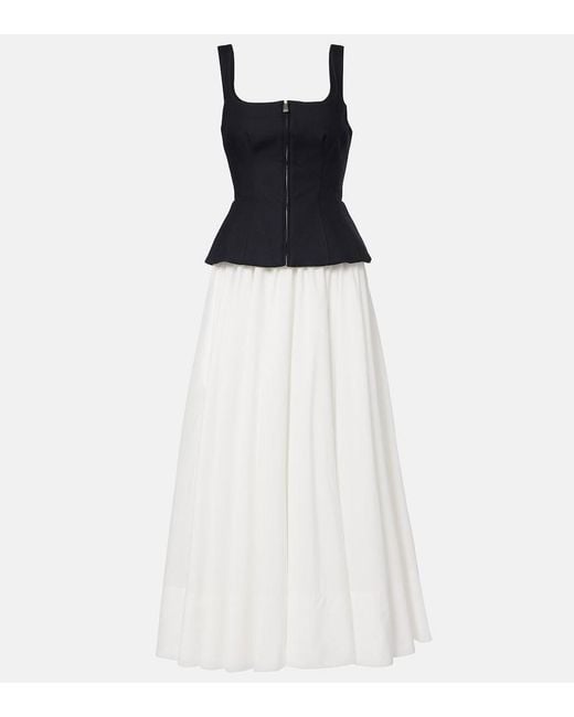 Jonathan Simkhai White Jolynn Maxi Dress