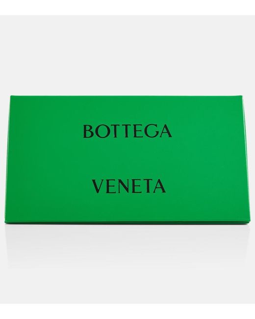 Bottega Veneta Brown Triangle Sunglasses