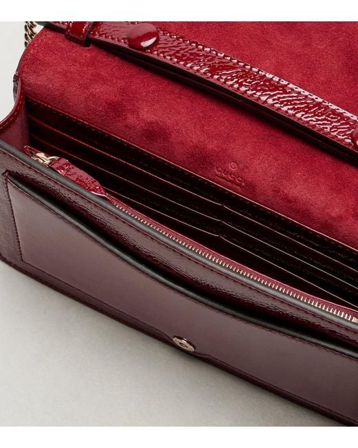 Gucci Purple Schultertasche Dionysus Mini