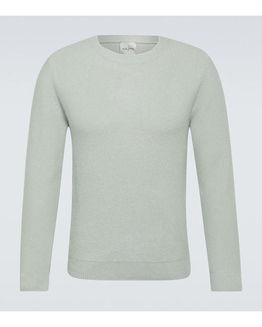 LeKasha Gray Toucques Cashmere Sweater for men