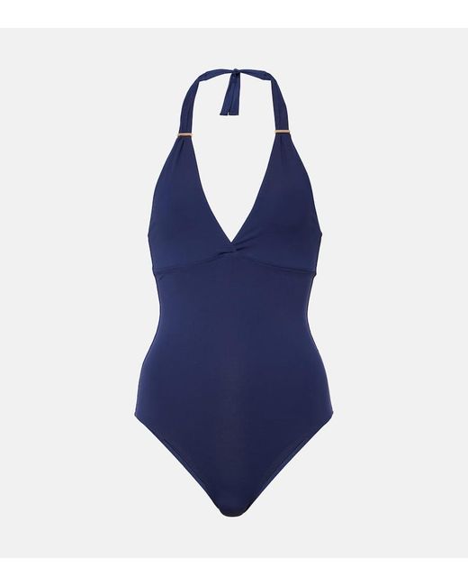 Melissa Odabash Blue Rimini Swimsuit