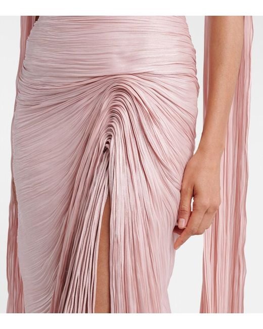 Abito Lungo di Marmar Halim in Pink