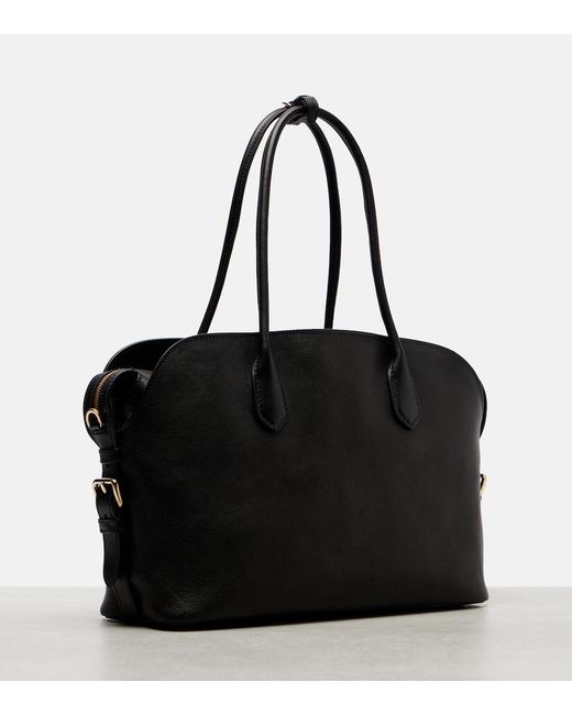 Prada Black Large Leather Tote Bag