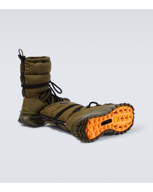 Moncler Green Trailgrip Apres Snow Boots for men