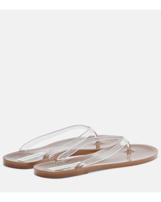 Christopher Esber White Jo Thong Sandals