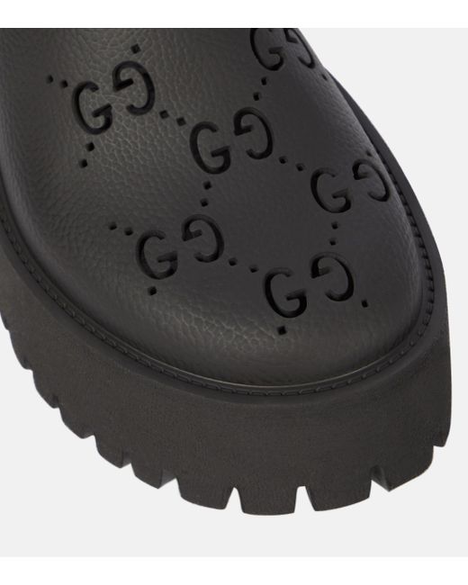 Gucci GG Rubber Clogs in Black Lyst UK
