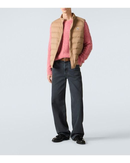 Chaleco De Plumas Barthe Moncler de hombre de color Natural