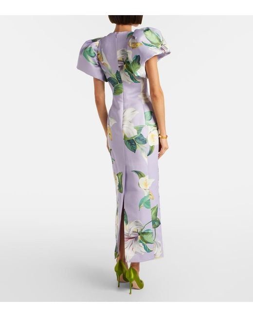 long sleeve slit dress Cosmos