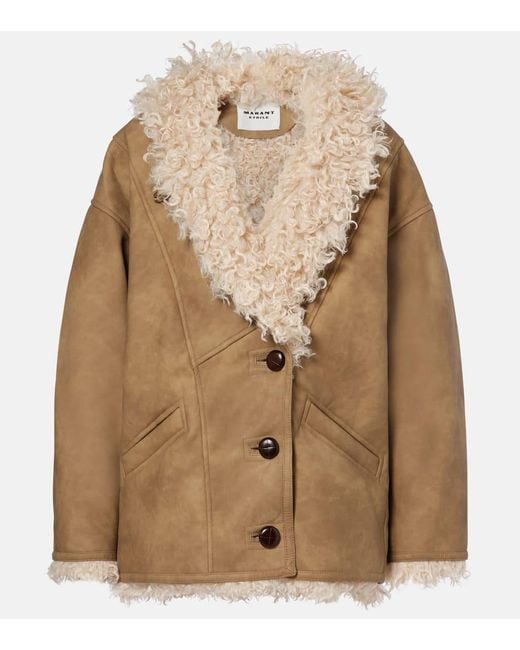 Isabel Marant Brown Clea Coat
