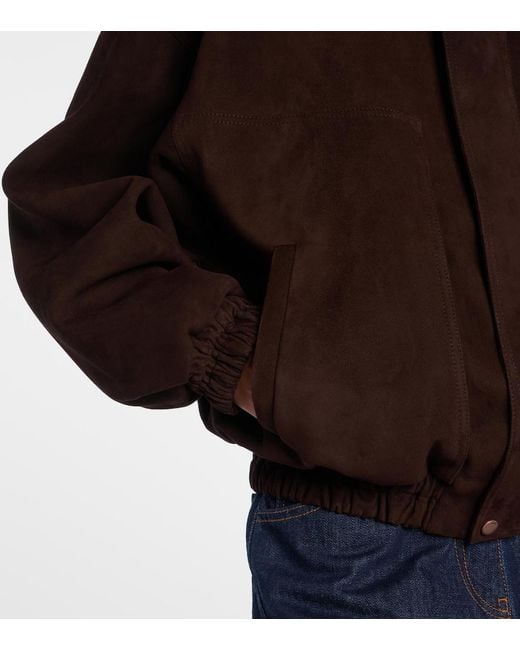 Magda Butrym Brown Suede Jacket