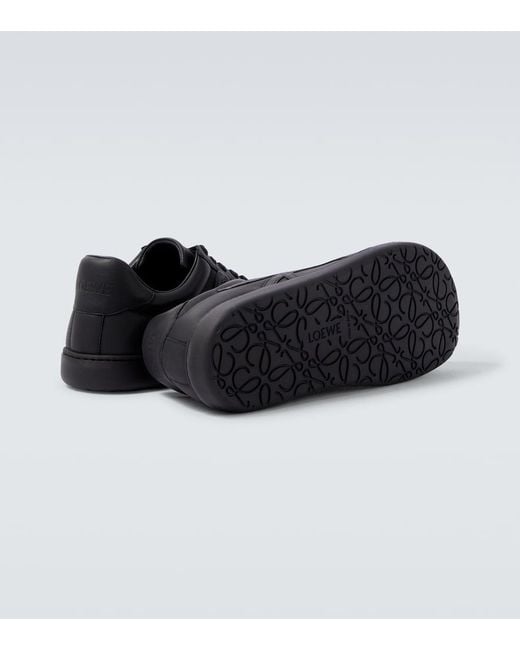 Loewe Black Jambo Leather Sneakers for men