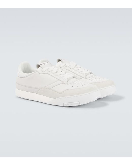 Baskets Yard Court En Cuir Givenchy pour homme en coloris White