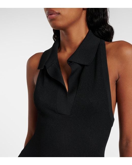 Alaïa Black Short Dresses