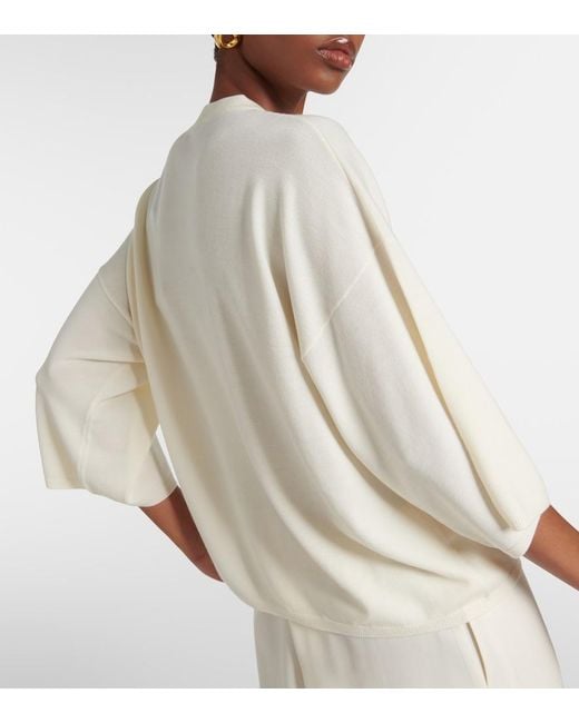 FFORME White Quincy Wool T-Shirt
