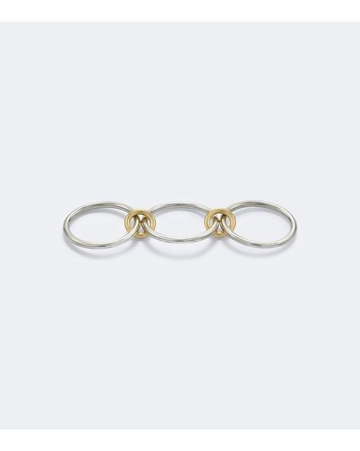 Spinelli Kilcollin White Solarium Sterling And 18Kt Ring